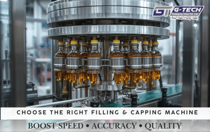 Filling and Capping Machine filling and capping machine