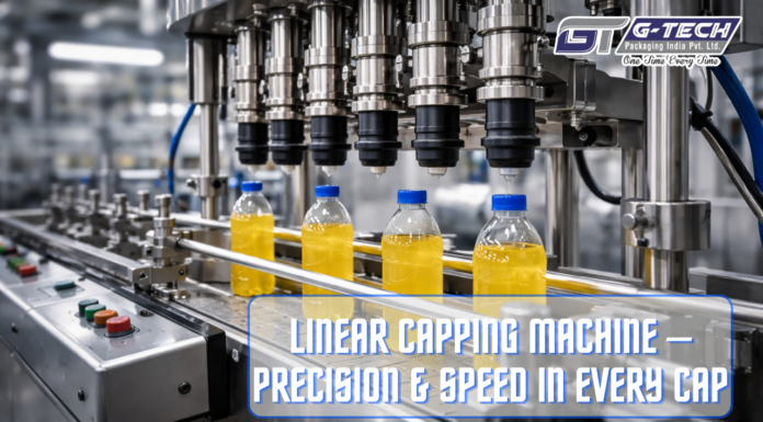 Linear Capping Machine: Efficient & Reliable Capping Solution Manual to Automatic